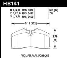 Load image into Gallery viewer, Hawk 1986-1991 Porsche 928 CS DTC-30 Front Brake Pads