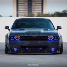 Load image into Gallery viewer, Oracle 08-14 Dodge Challenger Dynamic Surface Mount Headlight/Fog Light Halo Kit COMBO - ColorSHIFT