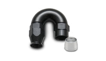 Load image into Gallery viewer, Vibrant 180 Degree High Flow Hose End Fitting for PTFE Lined Hose -12AN