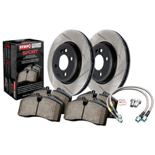 Load image into Gallery viewer, Stoptech 07-08 Honda Fit Sport Disc Brake Pad and Rotor Kit - Slotted