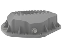 Load image into Gallery viewer, aFe Street Series Rear Differential Cover Raw w/ Machined Fins 01-18 GM Diesel Trucks V8-6.6L (td)