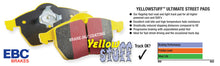 Load image into Gallery viewer, EBC 03 Saab 9-3 2.0 Turbo (Arc) Yellowstuff Front Brake Pads