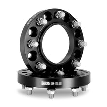 Load image into Gallery viewer, Mishimoto Borne Off-Road Wheel Spacers - 8X170 - 125 - 38.1mm - M14 - Black