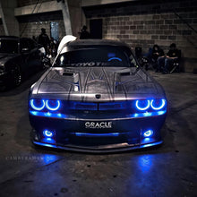 Load image into Gallery viewer, Oracle 08-14 Dodge Challenger Dynamic Surface Mount Headlight/Fog Light Halo Kit COMBO - ColorSHIFT