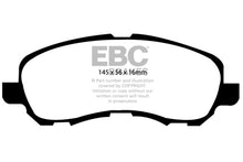 Load image into Gallery viewer, EBC 11-14 Chrysler 200 2.4 Ultimax2 Front Brake Pads