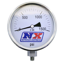 Load image into Gallery viewer, Nitrous Express Nitrous Pressure Gauge 4in-High Accuracy