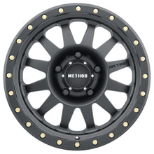 Load image into Gallery viewer, Method MR304 Double Standard 17x8.5 0mm Offset 5x150 116.5mm CB Matte Black Wheel