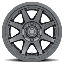 Load image into Gallery viewer, ICON Rebound Pro 17x8.5 6x135 6mm Offset 5in BS 87.1mm Bore Satin Black Wheel