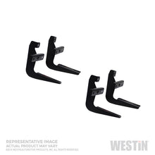 Load image into Gallery viewer, Westin 2007-2018 Toyota Tundra D-Cab/Crew Max Running Board Mount Kit - Black