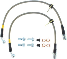 Load image into Gallery viewer, StopTech Stainless Steel Front Brake lines for 93-98 Supra