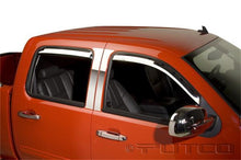 Load image into Gallery viewer, Putco 14-14 Chevrolet Silverado HD - Crew Cab (Set of 4) Element Chrome Window Visors