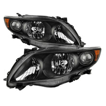 Load image into Gallery viewer, xTune Toyota Corolla 2009-2010 OEM Style Headlights - Black HD-JH-TCO09-AM-BK