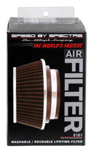 Load image into Gallery viewer, Spectre Adjustable Conical Air Filter 2-1/2in. Tall (Fits 3in. / 3-1/2in. / 4in. Tubes) - Black