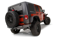 Load image into Gallery viewer, Bushwacker 07-18 Jeep Wrangler Unlimited Flat Style Flares 4pc 4-Door Sport Utility Only - Black