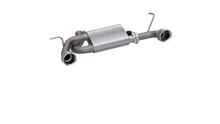Load image into Gallery viewer, QTP 07-18 Jeep Wrangler 3.6L/3.8L 304SS Screamer Axle Back Exhaust w/4in Tips