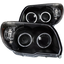 Load image into Gallery viewer, ANZO 2006-2009 Toyota 4Runner Projector Headlights w/ Halo Black