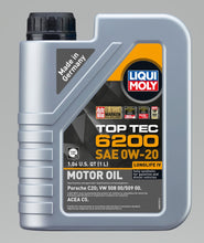 Load image into Gallery viewer, LIQUI MOLY 1L Top Tec 6200 Motor Oil SAE 0W20