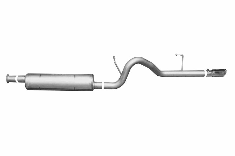 Gibson 08-12 Jeep Liberty Limited 3.7L 2.5in Cat-Back Single Exhaust - Stainless