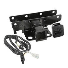 Load image into Gallery viewer, Rugged Ridge Receiver Hitch &amp; Wiring Kit RR Logo 07-18 Jeep Wrangler JK