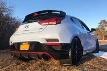 Load image into Gallery viewer, Rally Armor 19-22 Hyundai Veloster N Red UR Mud Flap w/ Black Logo