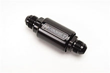 Load image into Gallery viewer, Russell Performance Black Anodized (3-1/4in Length 1-1/4in dia. -8 male inlet/outlet)