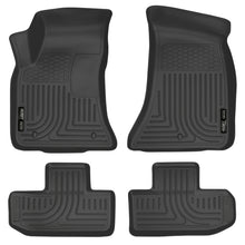 Load image into Gallery viewer, Husky Liners 16-22 Dodge Challenger (RWD) Front &amp; Second Row Black Floor Liners