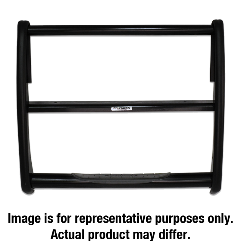 Go Rhino 88-99 Chevrolet Pick Up 3000 Series StepGuard - Black (Center Grille Guard Only)