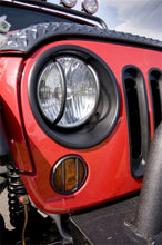 Load image into Gallery viewer, Rugged Ridge Headlight Bezels Black 07-18 Jeep Wrangler JK