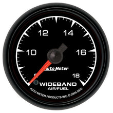 Load image into Gallery viewer, Autometer ES 52mm Full Sweep Electric 8:1-18:1 AFR Wideband Air/Fuel Ratio Gauge