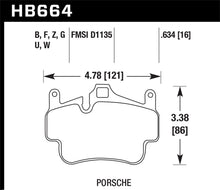 Load image into Gallery viewer, Hawk 06-14 Porsche Cayman Rear HPS 5.0 Brake Pads