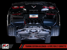Load image into Gallery viewer, AWE Tuning 14-19 Chevy Corvette C7 Z06/ZR1 (w/o AFM) Track Edition Axle-Back Exhaust w/Black Tips