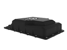 Load image into Gallery viewer, aFe 17-24 Ford F-150 10R60/10R80 Pro Series Rear Transmission Pan Black w/ Machined Fins