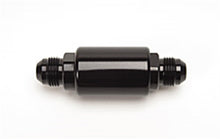 Load image into Gallery viewer, Russell Performance Black Anodized (3-1/4in Length 1-1/4in dia. -8 male inlet/outlet)