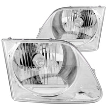 Load image into Gallery viewer, ANZO 1997-2003 Ford F-150 Crystal Headlights Chrome