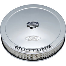 Load image into Gallery viewer, Ford Racing Air Cleaner Kit - Chrome w/Mustang Emblem