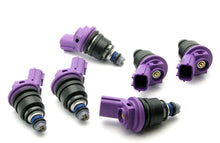 Load image into Gallery viewer, DeatschWerks 96-99 Nissan I30 VQ30 / RB25DET / Maxima VQ30de / 300zx 740cc Side Feed Injectors