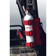Load image into Gallery viewer, Rugged Ridge Fire Extinguisher Holder Red