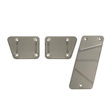 Load image into Gallery viewer, DV8 Offroad 2007-2013 Jeep JK Billet Pedal Covers Manual 3 Pc - D-JP-180026-BL