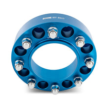 Load image into Gallery viewer, Mishimoto Borne Off-Road Wheel Spacers 8x180 124.1 50 M14 Blue