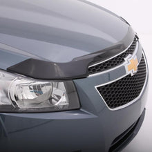 Load image into Gallery viewer, AVS 15-18 Ford Focus (Grille Fascia Mount) Aeroskin Low Profile Acrylic Hood Shield - Smoke
