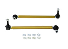 Load image into Gallery viewer, Whiteline 06/05+ Ford Focus LS / 05/09+ Mazda 3 BK Front Swaybar Link Kit H/Duty Adj Steel Ball