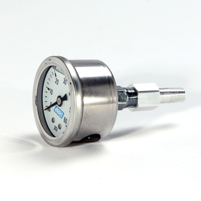 BBK Liquid Filled EFI Fuel Pressure Gauge 0-60 PSI