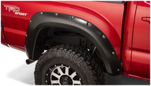 Load image into Gallery viewer, Bushwacker 05-15 Toyota Tacoma Fleetside Pocket Style Flares 2pc 73.5in Bed - Black