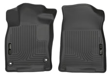 Load image into Gallery viewer, Husky Liners 16-18 Honda Civic X-Act Contour Black Front Floor Liners