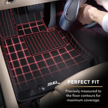 Load image into Gallery viewer, 3D MAXpider 21-22 Tesla Model S Kagu 1st &amp; 2nd Row Floormats - Black