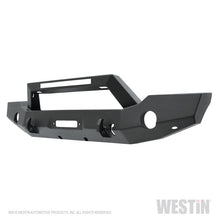 Load image into Gallery viewer, Westin 18-20 Jeep Wrangler WJ2 Full Width Front Bumper w/LED Light Bar Mount Textured Black