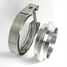 Load image into Gallery viewer, Stainless Bros 3.0in 304SS V-Band Assembly - 2 Flanges/1 Clamp