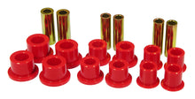 Load image into Gallery viewer, Prothane 99-04 Ford F250/350 SD 2/4wd Front Leaf Spring Bushings - Red