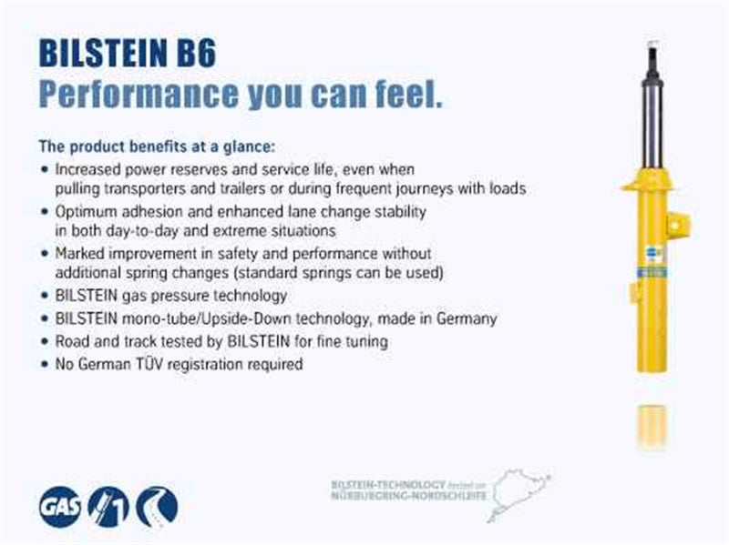 Bilstein B6 16-17 Fiat 500X 4WD Front Right Suspension Strut Assembly