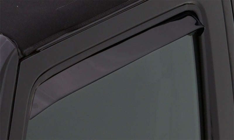 AVS 84-90 Ford Bronco II Ventshade Front Window Deflectors 2pc - Black